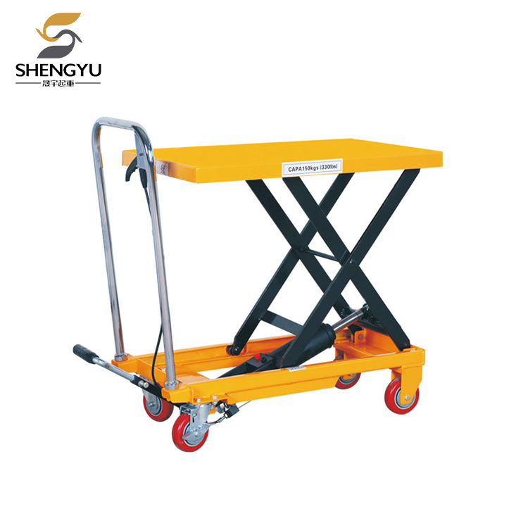 Bàn nâng thủy lực 150kg