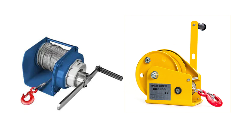 Lợi ích của chức năng tự khóa của tời tay quay là gì?