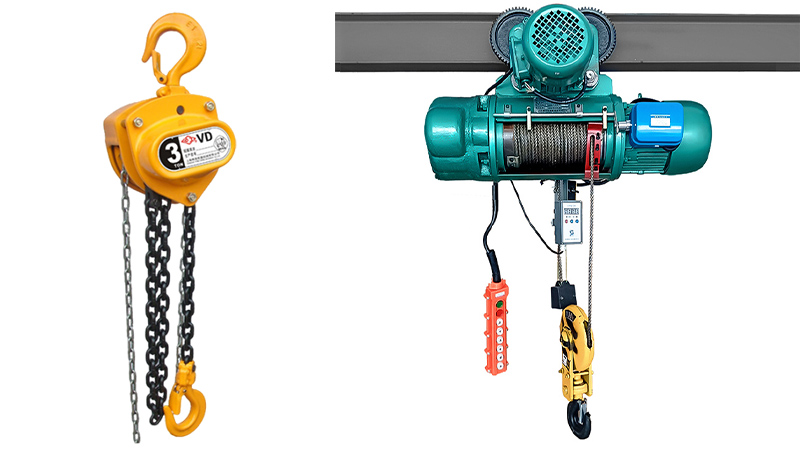 Làm thế nào để lựa chọn giữa tời tay và tời điện?