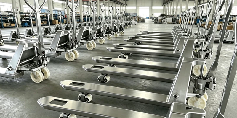 Tại sao nên chọn Xe nâng tay inox 304?