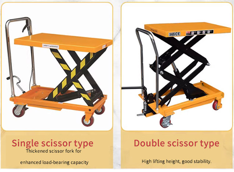 500kg Hydraulic Lifting Platforms 500kg Hydraulic Lifting Platforms