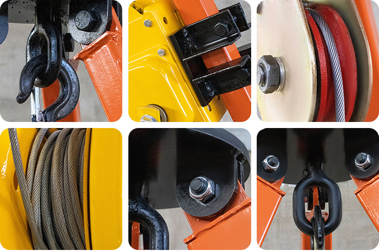 Hand Cranked Lifting Tripods