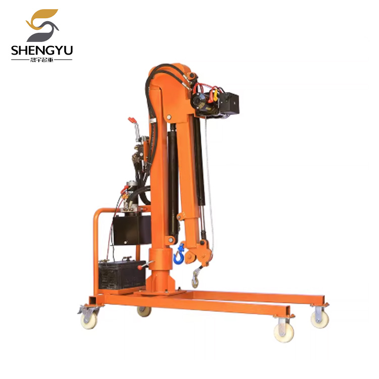 Cần cẩu gắn trên xe thủy lực điện di động